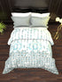 The White Moss DC London Double Bed 100% Cotton bedsheet with 2 pillow covers